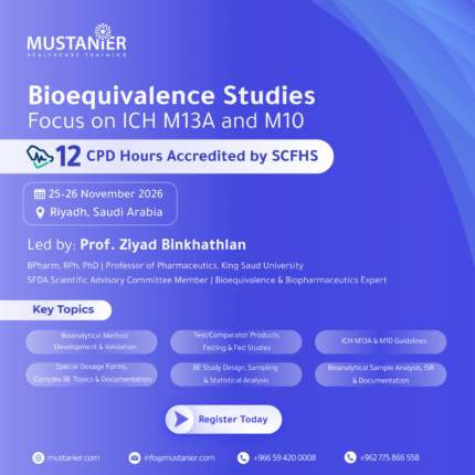 Bioequivalence Studies Training