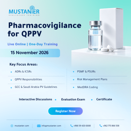 QPPV training for Pharmacovigilance